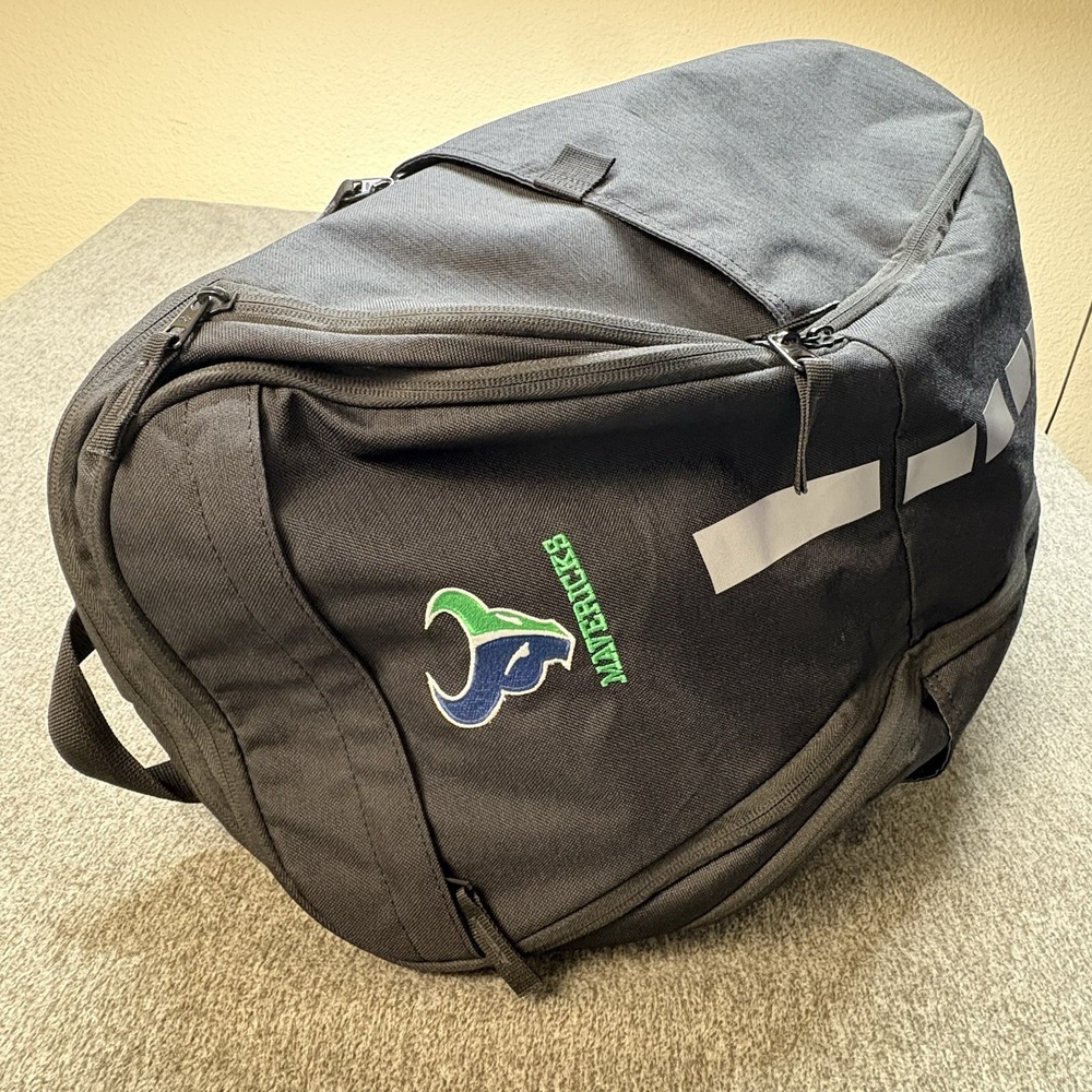 Nike Hoops Elite Pro Basketball School Backpack Black White BA5554 - Picture 7 of 16